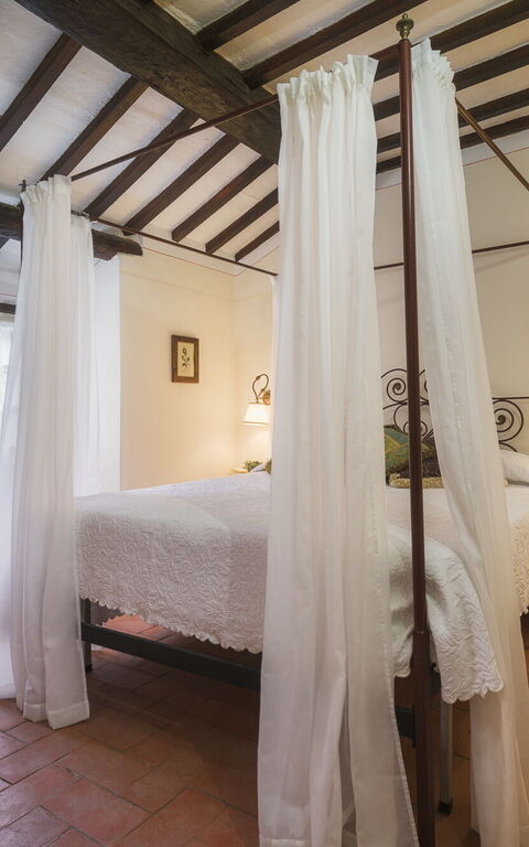 Casale Montanare: chambre à coucher