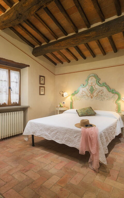 Casale Montanare: chambre à coucher