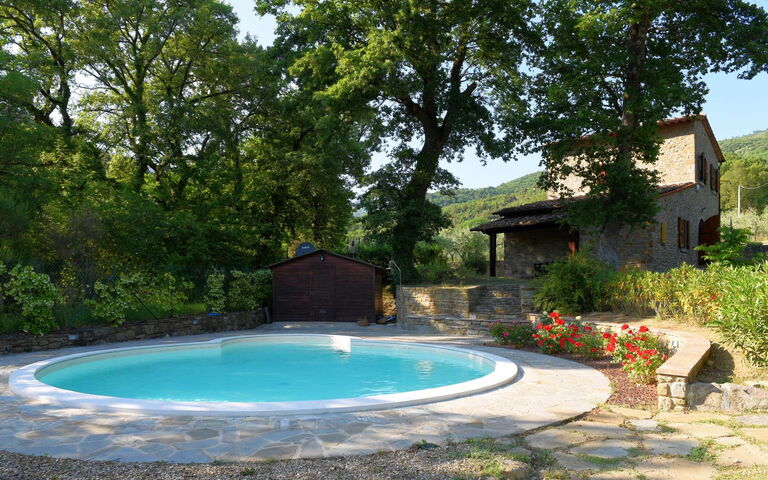 Casale Montanare: bassin, Extérieur, Extérieurs, Jardin