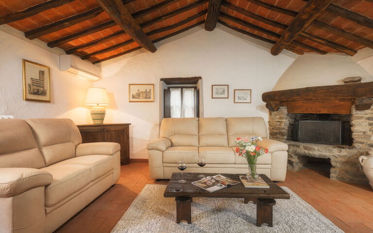 Casale Montanare: Salon