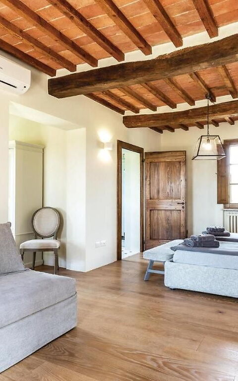 Villa Il Pozzo: chambre à coucher