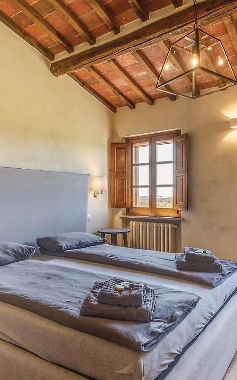 Villa Il Pozzo: chambre à coucher