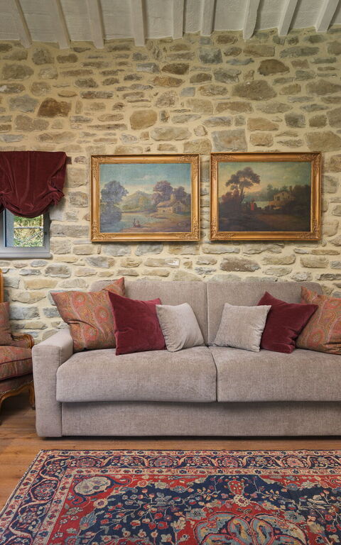 Villa Belvedere: Salon