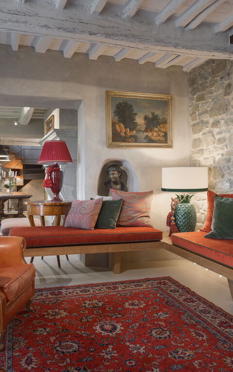 Villa Belvedere: Salon