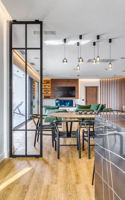 Villa Dominante: Cuisine