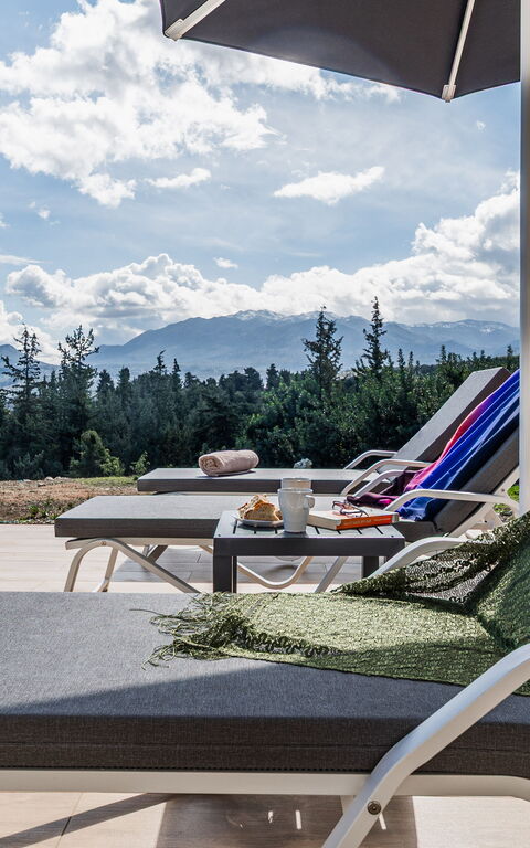 Villa Orientem Bis: bassin, Extérieur, Extérieurs, Vues