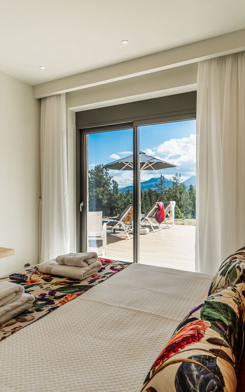 Villa Orientem Bis: chambre à coucher