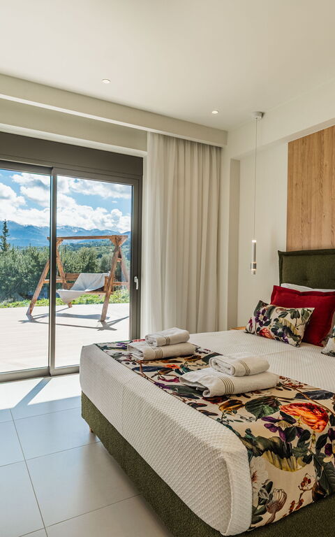 Villa Orientem Bis: chambre à coucher