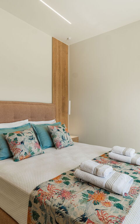 Villa Orientem Bis: chambre à coucher