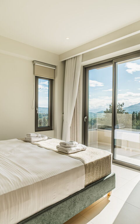 Villa Orientem Bis: chambre à coucher