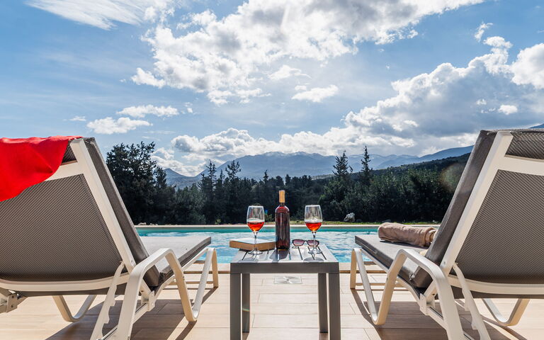 Villa Orientem Bis: bassin, Extérieur, Extérieurs, Vues