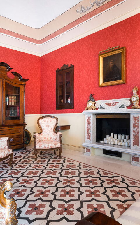 Micanera House: Salon