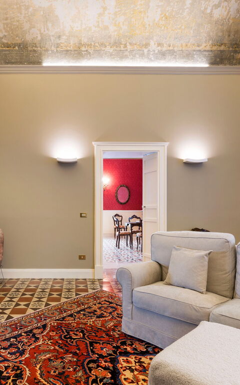 Micanera House: Salon