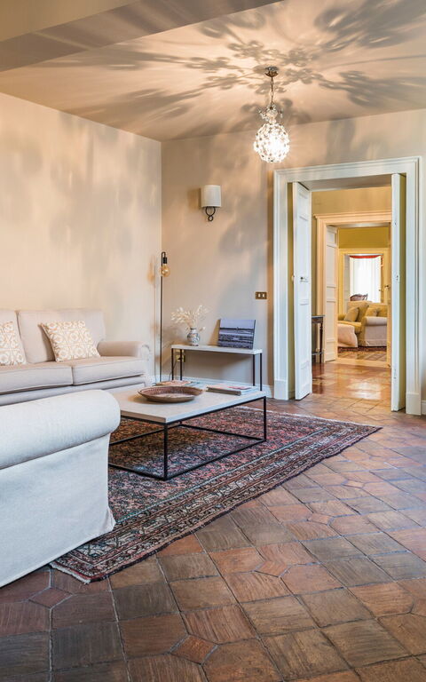 Micanera House: Salon