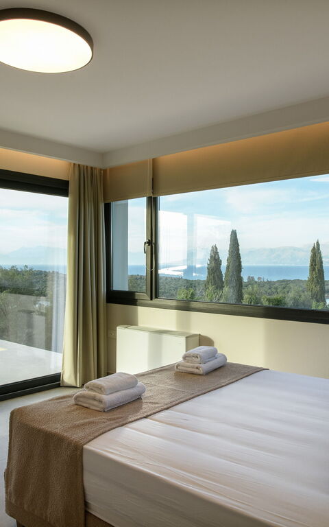 Villa Cocona: chambre à coucher