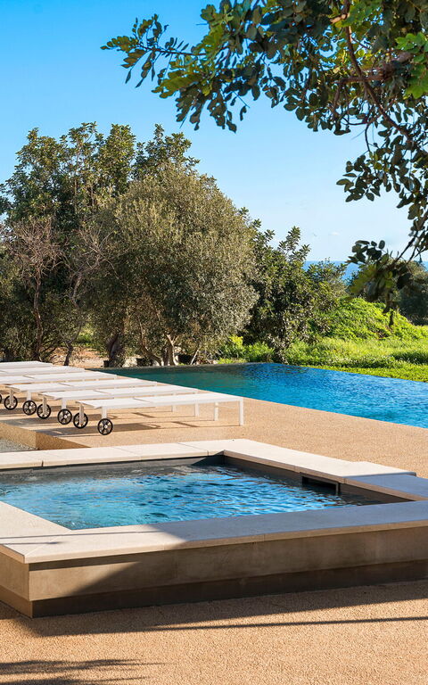 Villa Ninetta: bassin, Extérieur, Extérieurs, jacuzzi