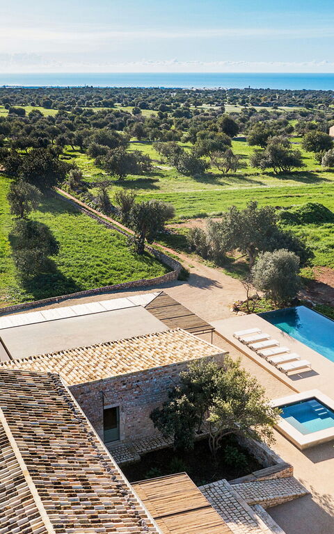 Villa Ninetta: bassin, Extérieur, Extérieurs, jacuzzi, Vues