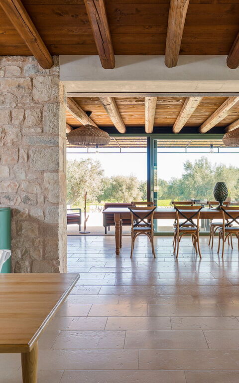 Villa Ninetta: Salle à manger, Salon