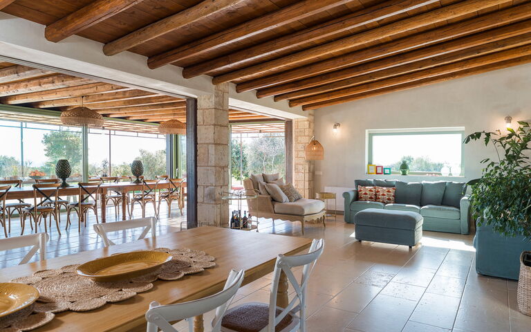 Villa Ninetta: Salle à manger, Salon
