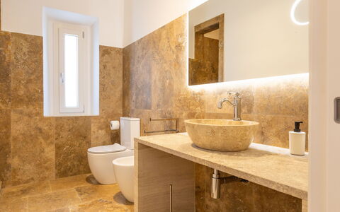 Logement Borgo Ariano 16: Salle de bain