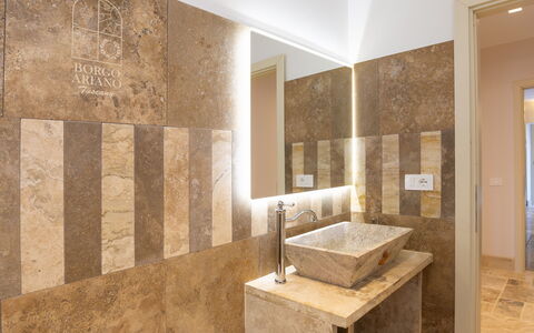 Logement Borgo Ariano 3: Salle de bain