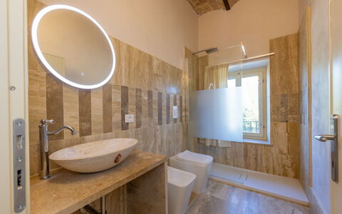 Logement Borgo Ariano 8: Salle de bain
