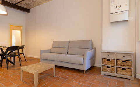 Logement Borgo Ariano 8: Salon