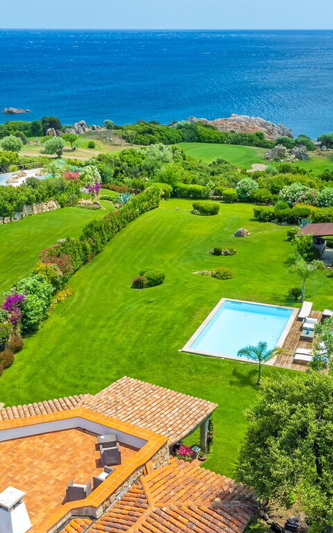 Villa Silenis: bassin, Extérieur, Extérieurs, Jardin, Vues