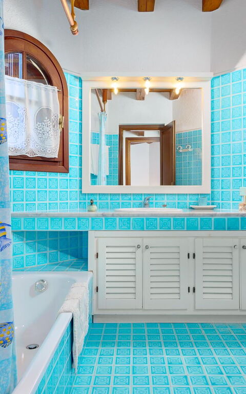 Villa Silenis: Salle de bain