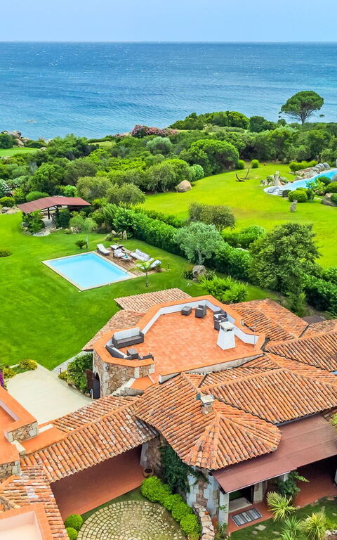 Villa Silenis: bassin, Extérieur, Extérieurs, Jardin, Vues