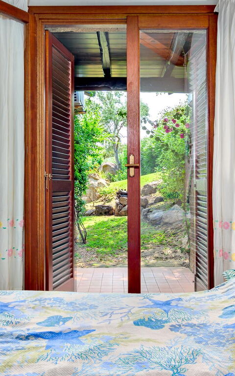 Villa Silenis: chambre à coucher