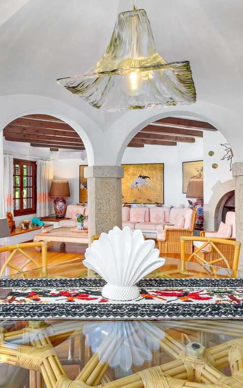 Villa Silenis: Salle à manger