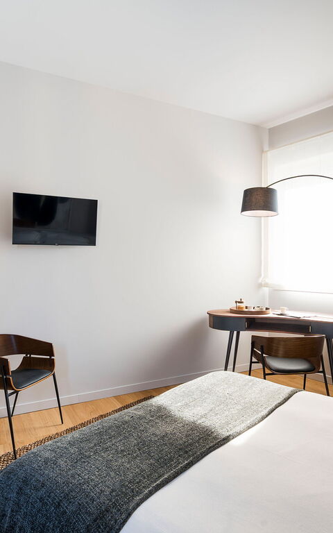 Monumento Apartament: chambre à coucher