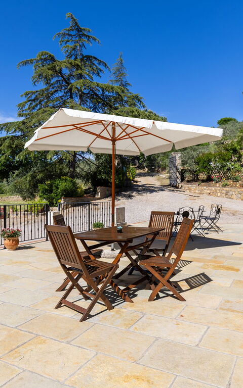 Tenuta Macericca: Balcon / Terrasse / Patio, Extérieur, Extérieurs