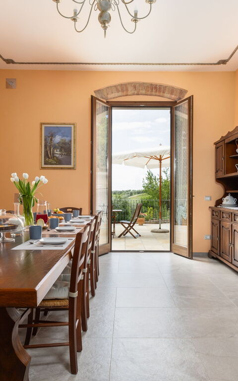 Tenuta Macericca: Salle à manger