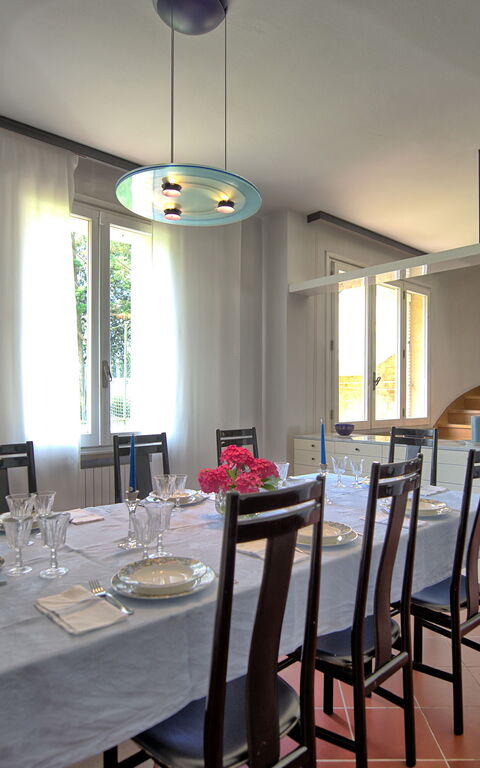 Villa Adriana: Salle à manger