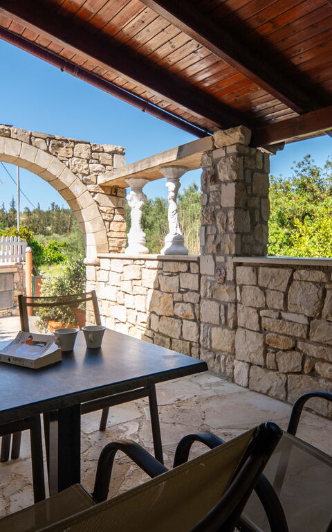 Villa Nikolas: Balcon / Terrasse / Patio, Extérieur, Extérieurs