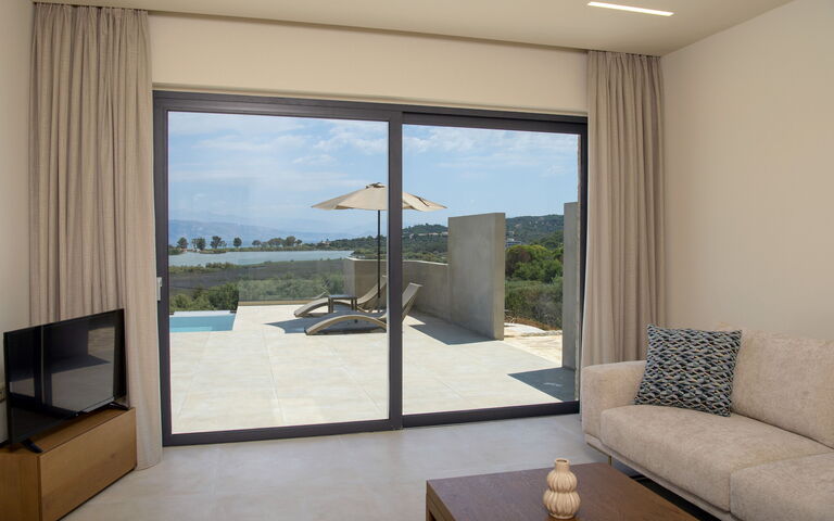 Villa Emys: Salon