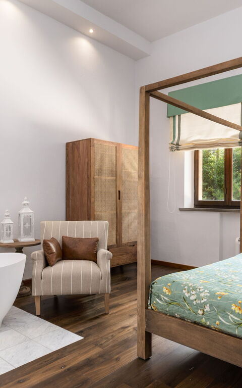 Villa Silvia: chambre à coucher