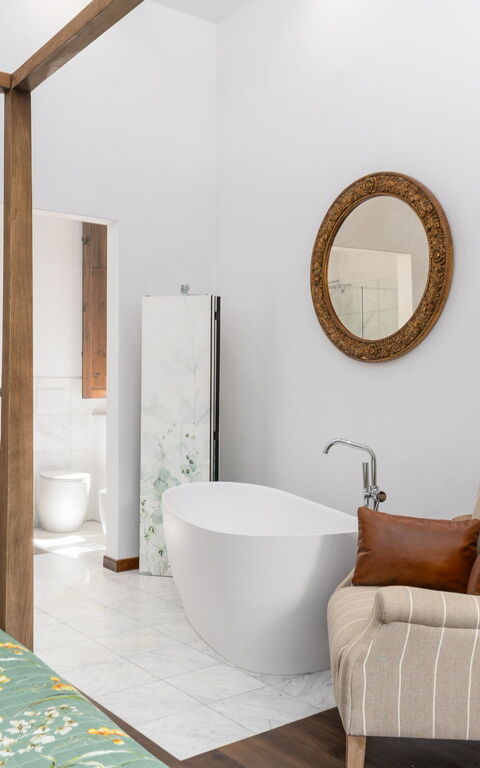 Villa Silvia: chambre à coucher