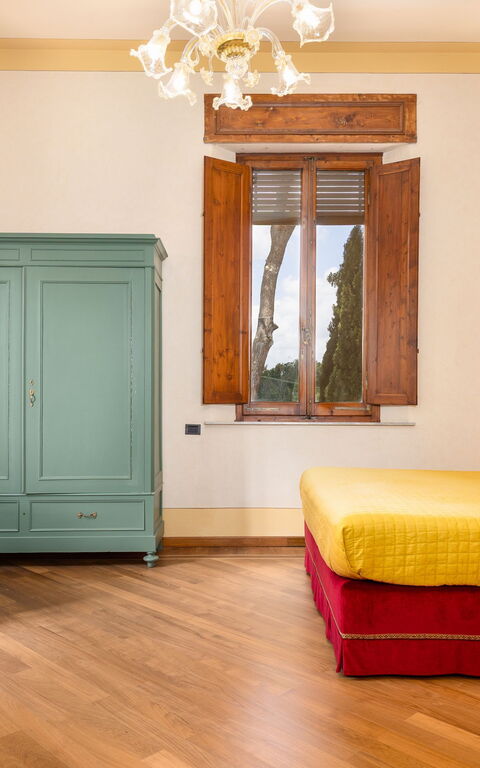 Villa Silvia: chambre à coucher