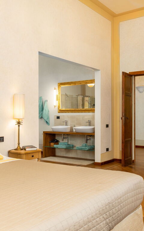 Villa Silvia: chambre à coucher