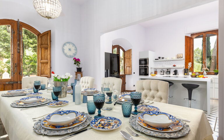 Villa Silvia: Salle à manger
