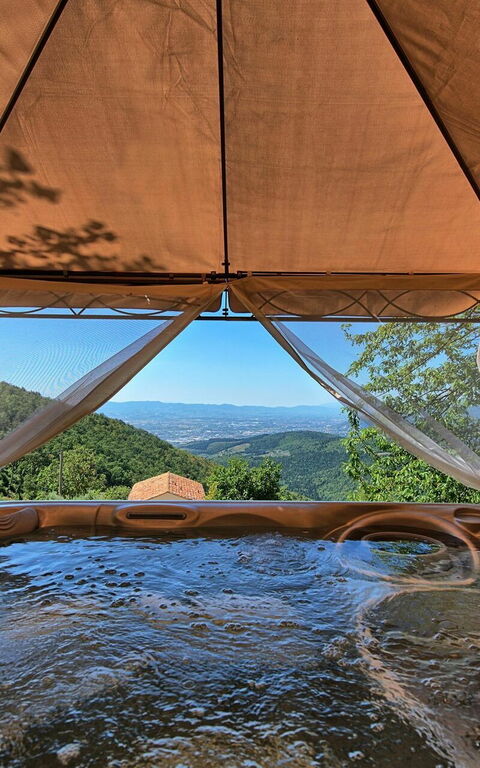 Villa Lonciano - 2026: Bien-être, Extérieur, Extérieurs, jacuzzi, Vues