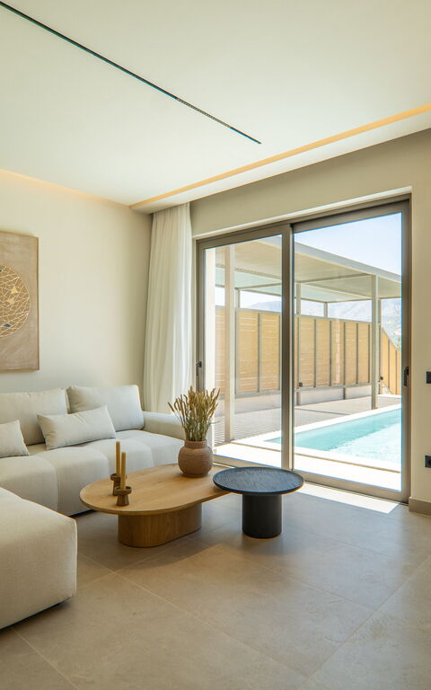 Villa Zen Aphrodite: Salon