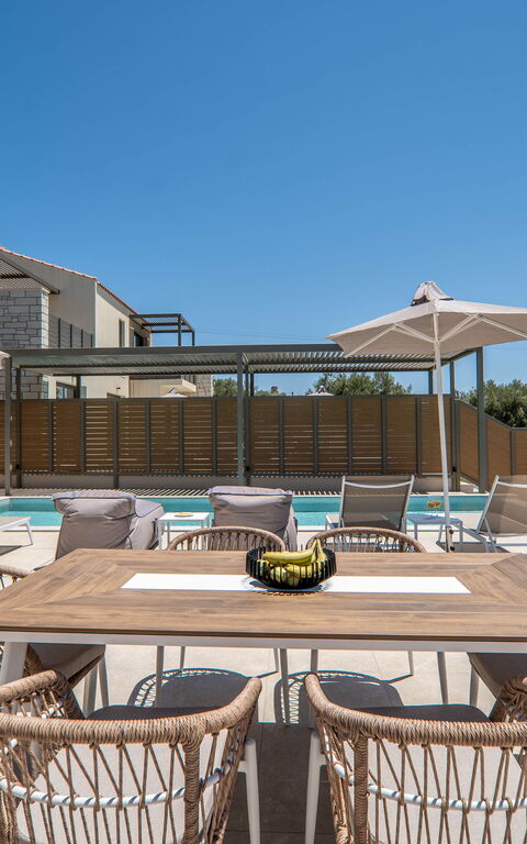 Villa Zen Aphrodite: Balcon / Terrasse / Patio, Extérieur, Extérieurs