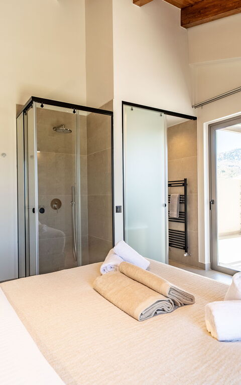 Villa Zen Hephaistos: chambre à coucher