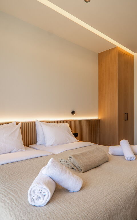 Villa Zen Hephaistos: chambre à coucher