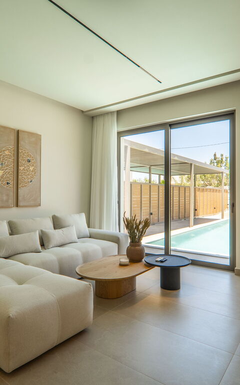 Villa Zen Hephaistos: Salon