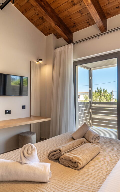 Villa Zen Hephaistos: chambre à coucher